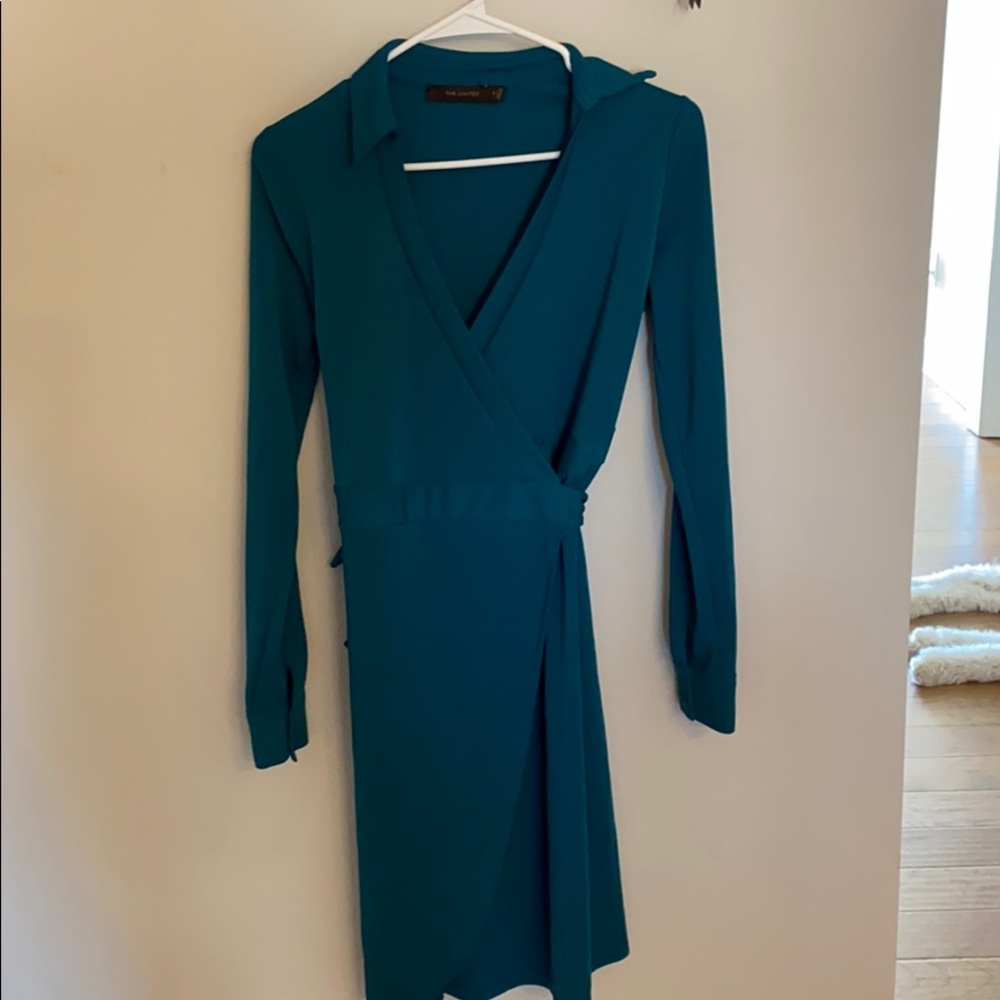 The Limited - Teal Dress
